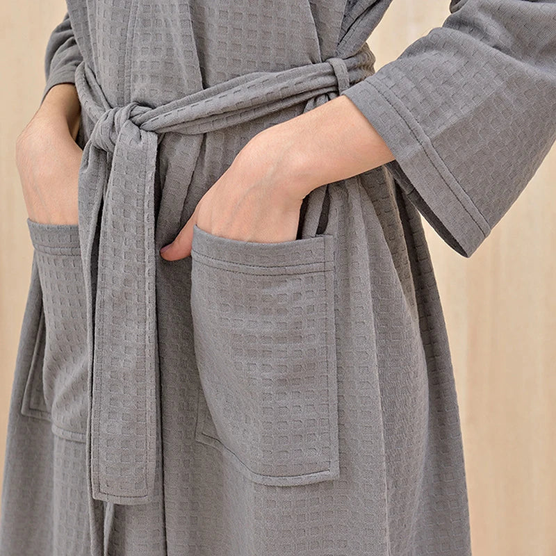 Autumn Unisex Bathrobe for Cozy Comfort and Relaxation-Orizon Depot