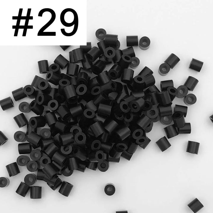 5mm 1000PCS Colorful Iron Fuse Beads for Kids DIY Pixel Art Toys