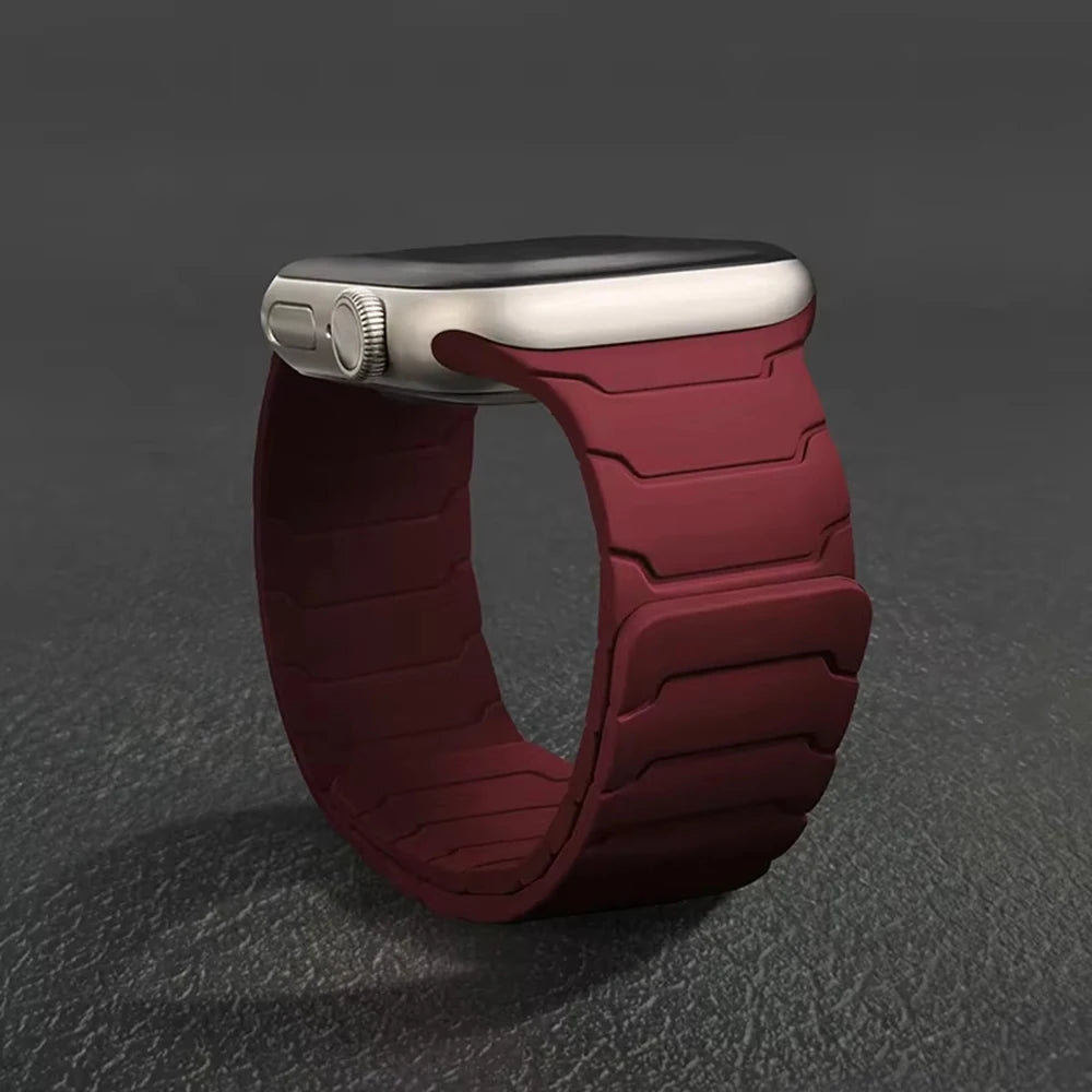 Silicone Magnetic Strap – Apple Watch Ultra Accessories 40mm-49mm for Men