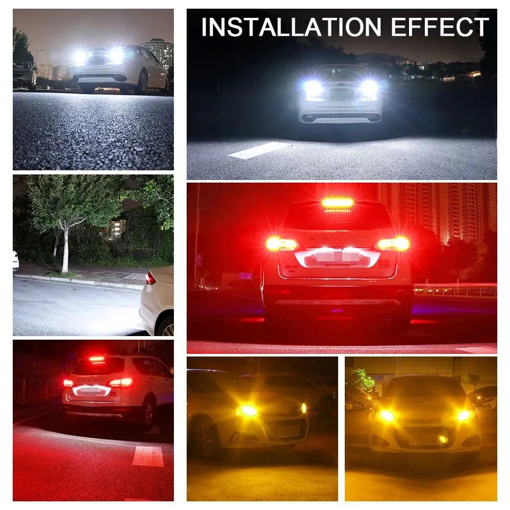 1 PCS 1156/1157 LED Signal Light Bulb 12V 7000K White