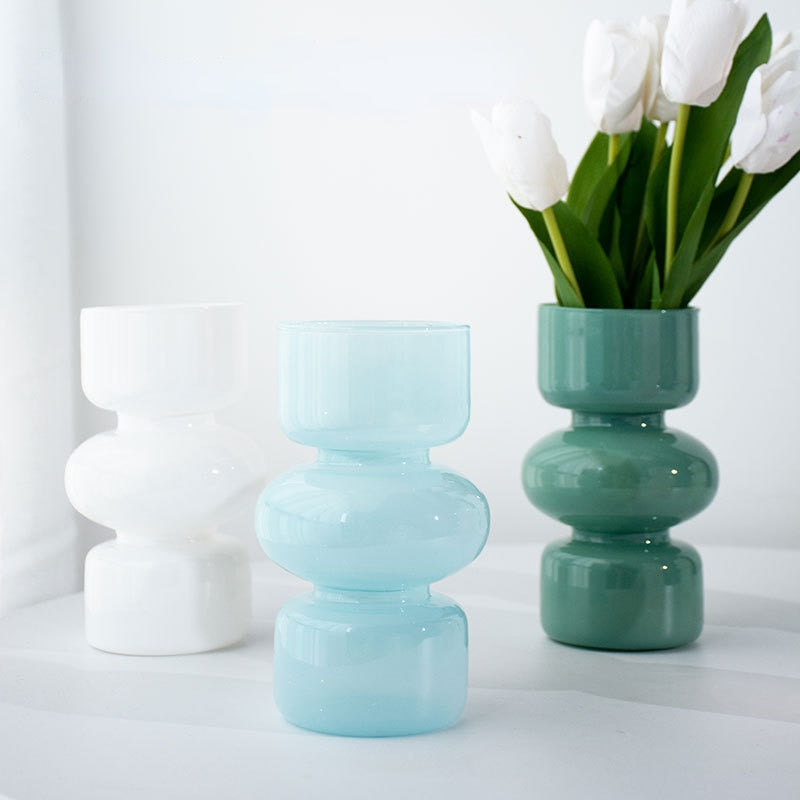 Multicolor Glass Animal Vase - Unique Home Decor Accent-Orizon Depot