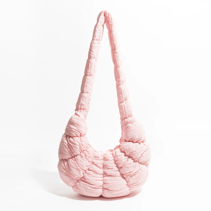 Puff Croissant Shoulder Bag - Stylish and Versatile Handbag-Orizon Depot
