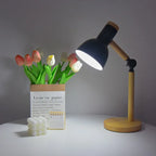 Adjustable Nordic Wooden Desk Lamp | Modern Table Light-Orizon Depot