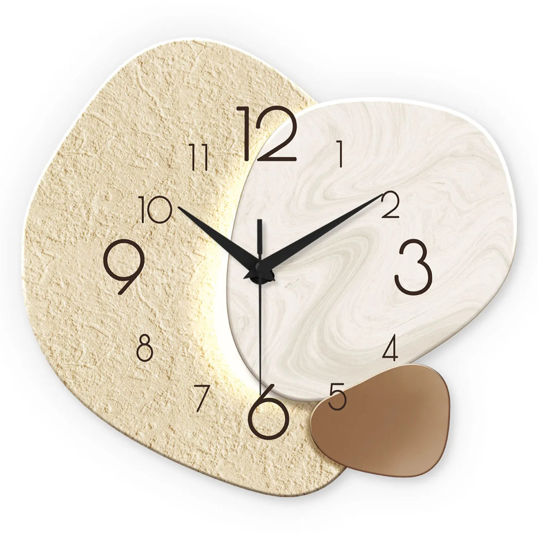 Modern Simple Wall Clock | Silent Quartz Design for Home Decor