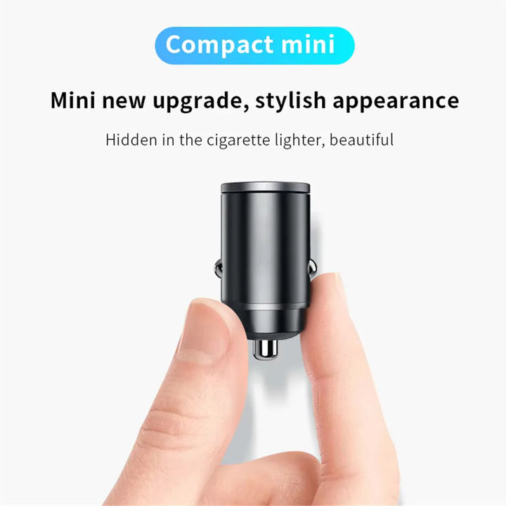 100W/200W PD QC3.0 Mini Car Charger