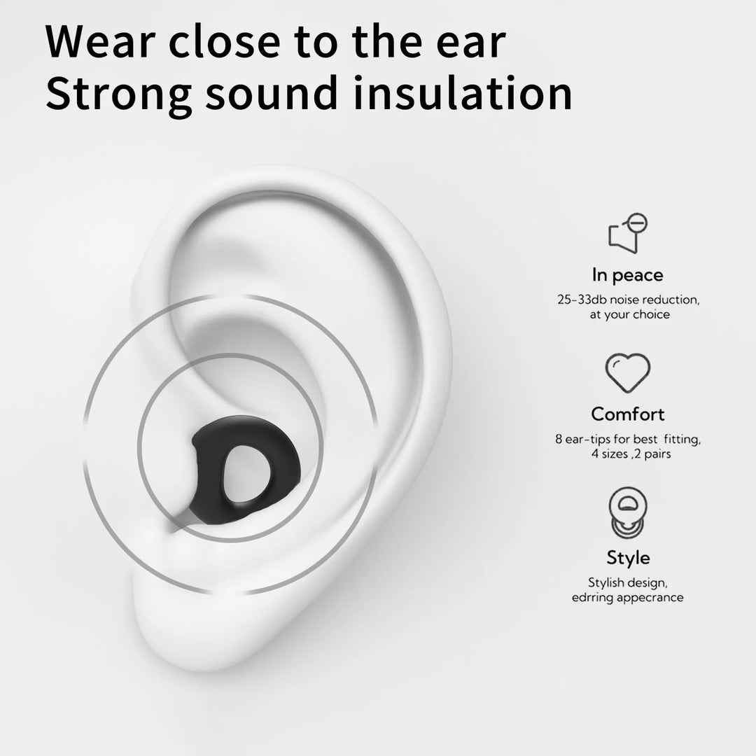 Earplugs for Swimming, Sleep, and Noise Reduction
