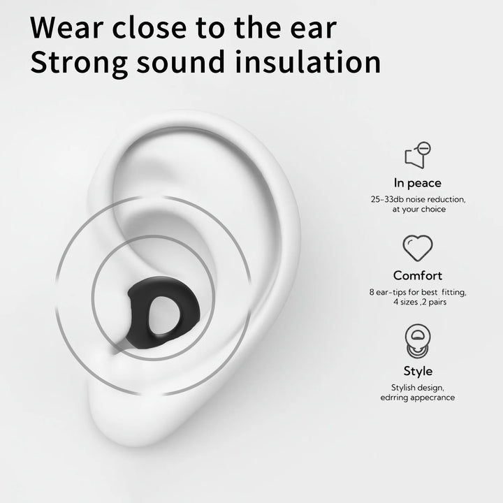 Earplugs for Swimming, Sleep, and Noise Reduction