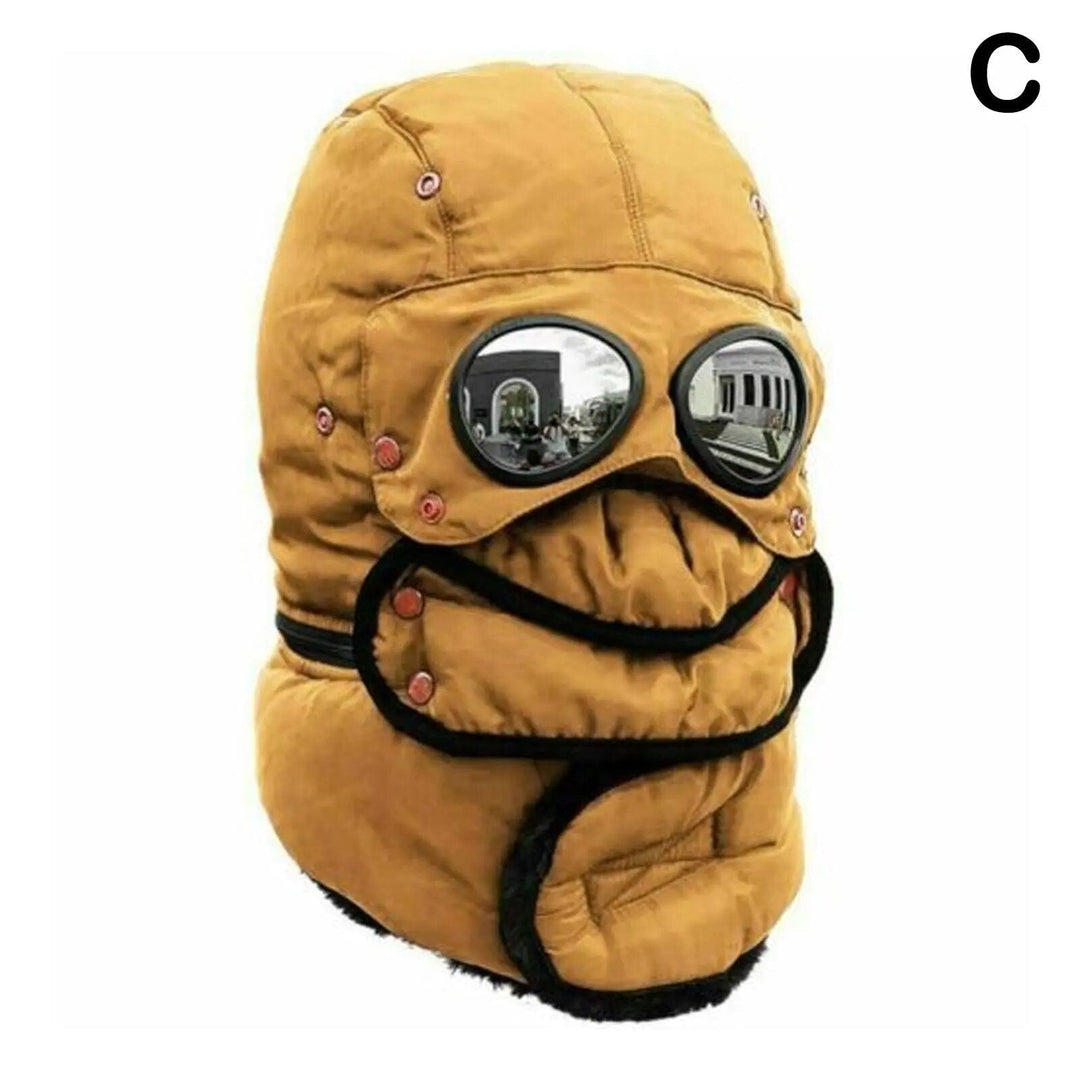 Thermal Windproof Face Covering Beanie for Cold Weather Protection-Orizon Depot