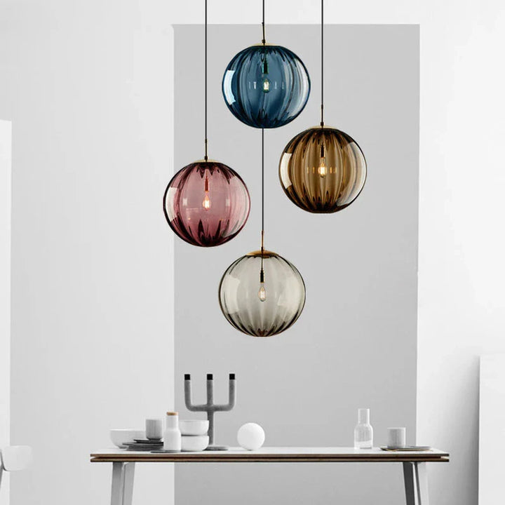 Contemporary Glass Ball Pendant Light | Nordic Style for Any Room