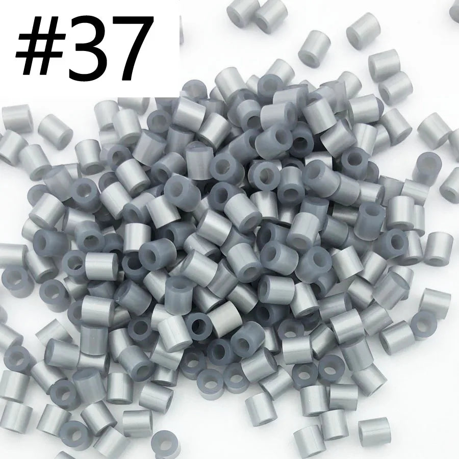 5mm 1000PCS Colorful Iron Fuse Beads for Kids DIY Pixel Art Toys