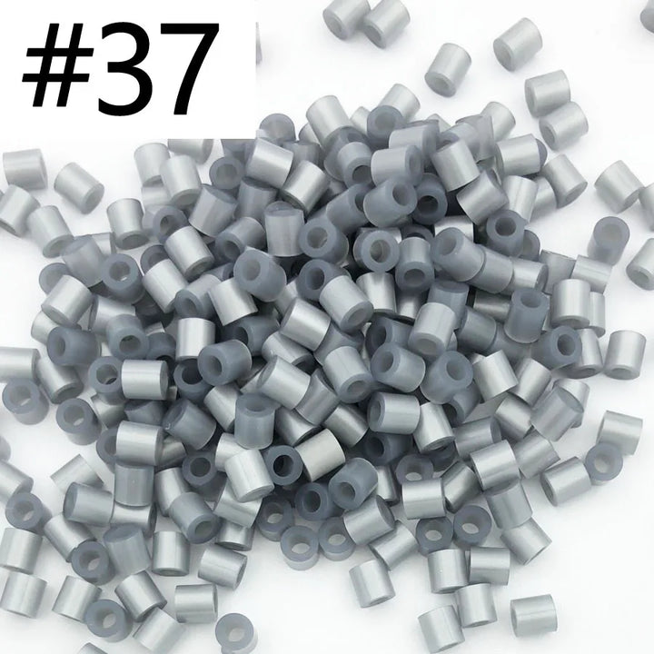 5mm 1000PCS Colorful Iron Fuse Beads for Kids DIY Pixel Art Toys