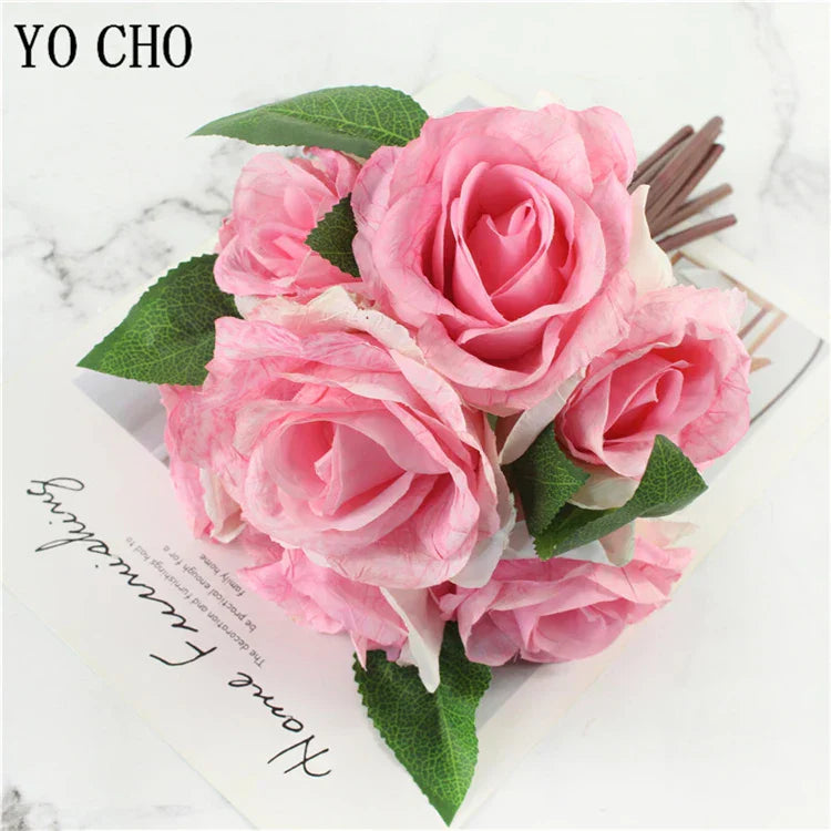 Large Peony Silk Flower Bouquet Set - Elegant Home Decor-Orizon Depot