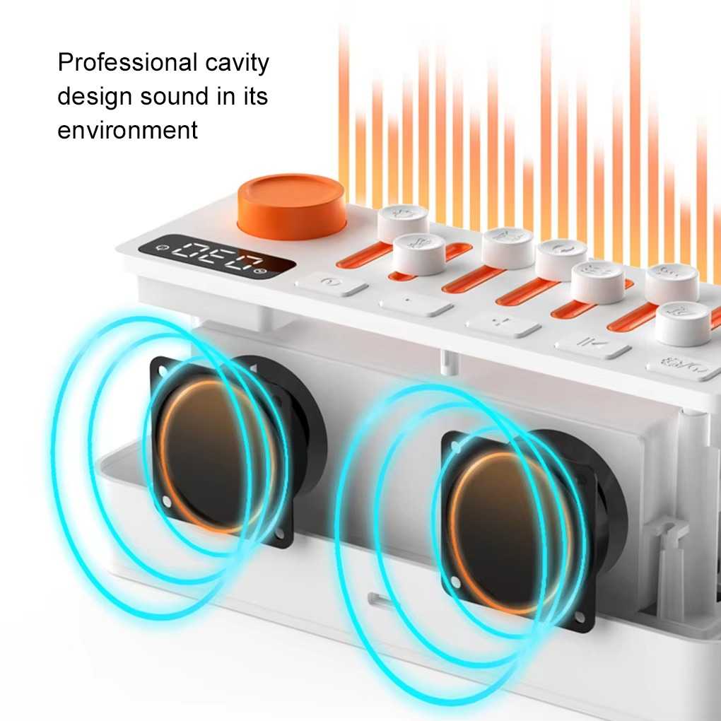 Smart Sleep Sound Machine with RGB Night Light & Bluetooth Speaker-Orizon Depot