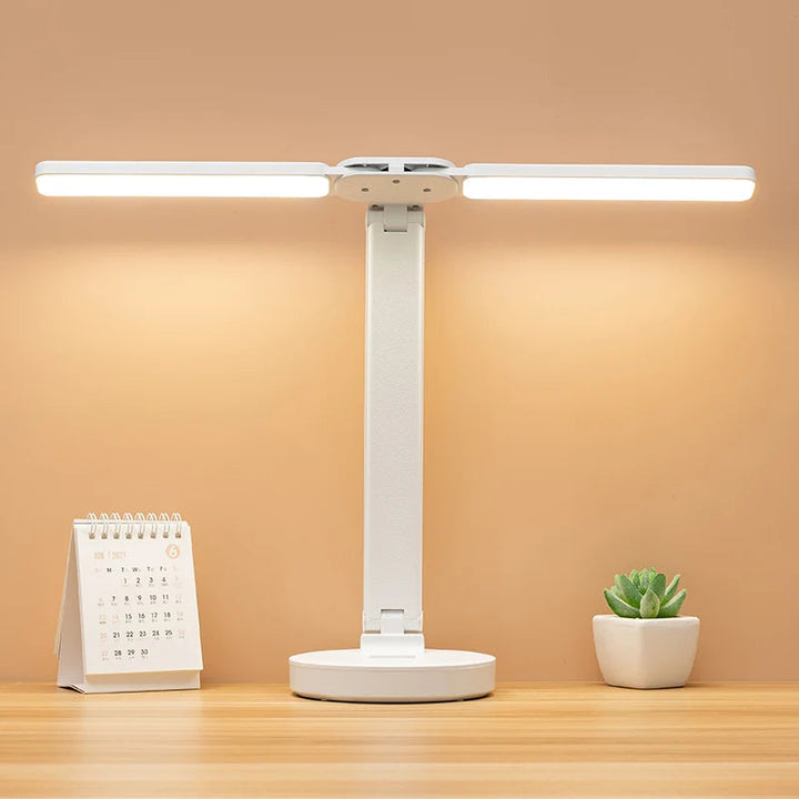 Adjustable Rechargeable Reading Lamp - Dimmable with Phone Stand-Orizon Depot