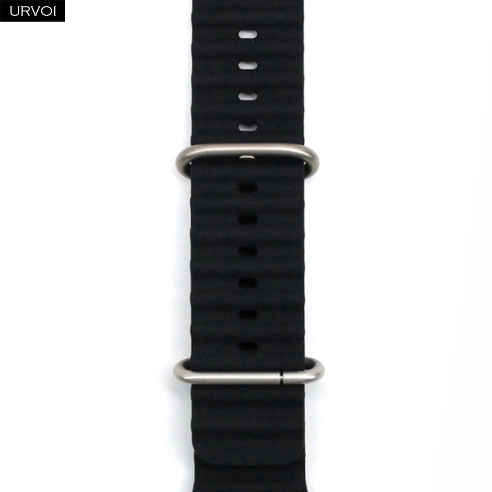 Apple Watch Ultra Accessories – Black Sport Band for Men