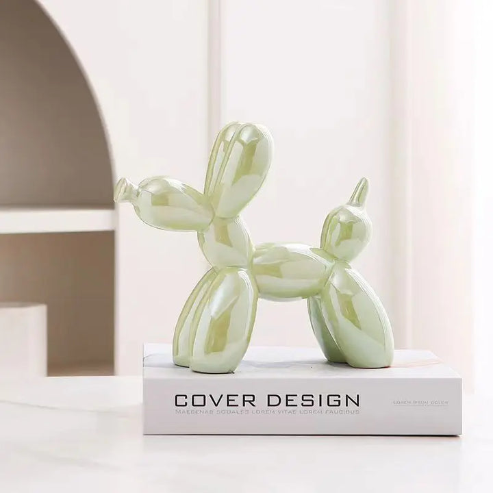 Small Balloon Dog Sculpture - Perfect Home Decor for Dog Lovers-Orizon Depot