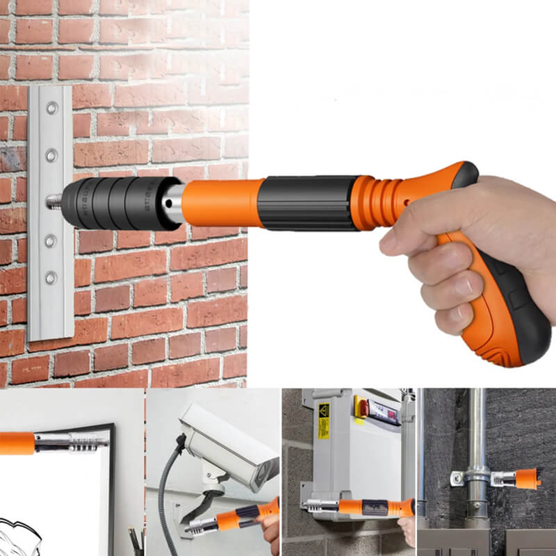 PowerShot Concrete Nail Gun | Precise and Efficient Nailing Tool-Orizon Depot