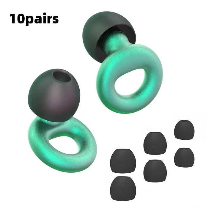 Earplugs for Swimming, Sleep, and Noise Reduction