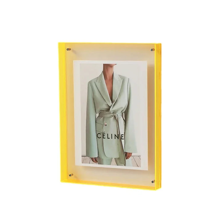 Double-Sided Acrylic Photo Frame for Displaying Memories-Orizon Depot
