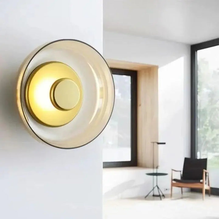 Modern Round LED Wall Sconce | Stylish Decorative Light Fixture