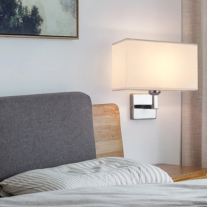 Wall Sconce with Reading Light | E27 Bedside Wall Lamp