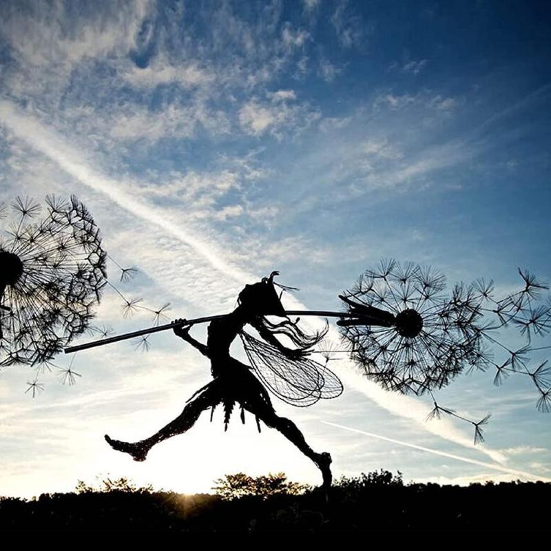Enchanting Fairy Tale Garden Sculptures - Dreamy Outdoor Decorations-Orizon Depot