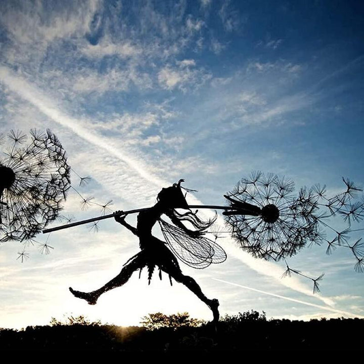 Enchanting Fairy Tale Garden Sculptures - Dreamy Outdoor Decorations-Orizon Depot