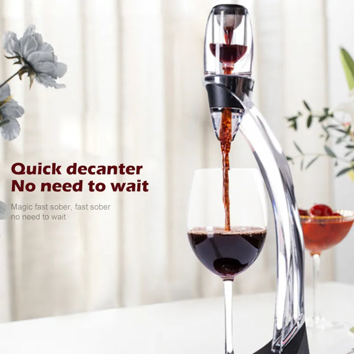 Wine Aerator and Decanter Set with Filters and Stand Diffuser-Orizon Depot