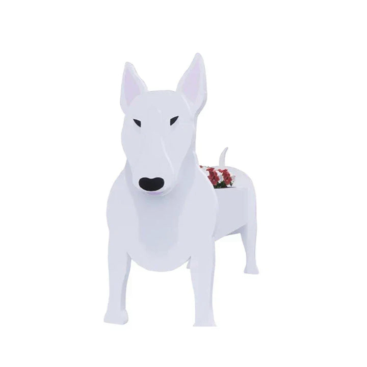 Dog Plant Container - Pawsome Flower Pot for Various Breeds-Orizon Depot