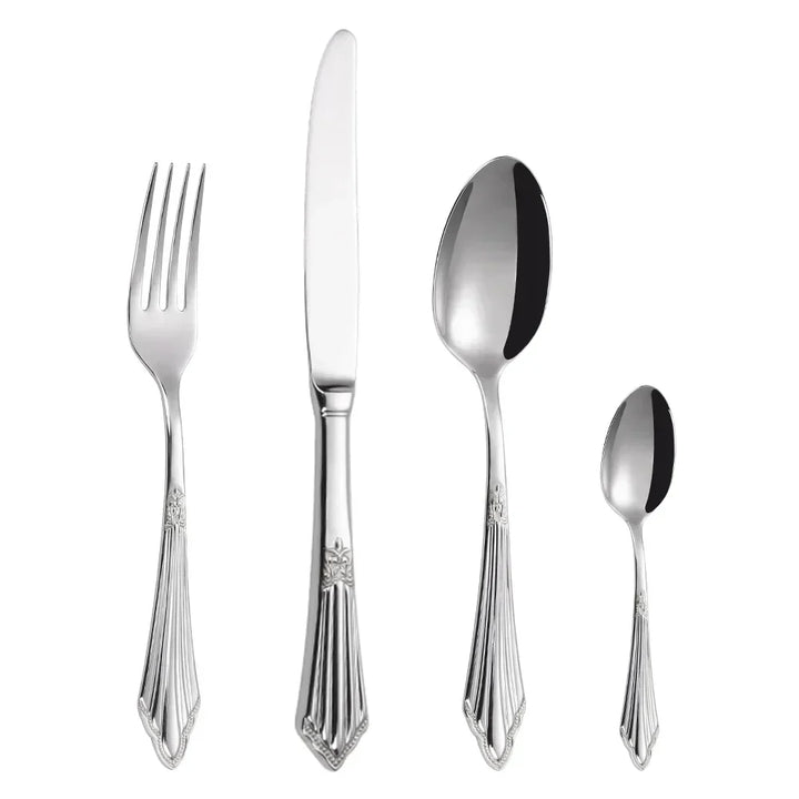 Elegant Golden Cutlery Set - Luxurious Dining Experience-Orizon Depot