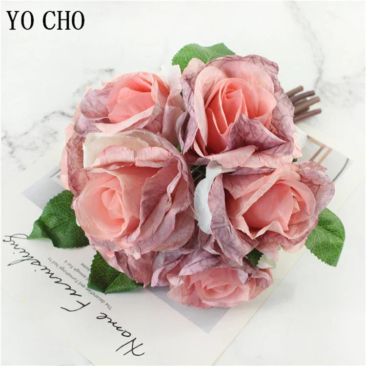 Large Peony Silk Flower Bouquet Set - Elegant Home Decor-Orizon Depot
