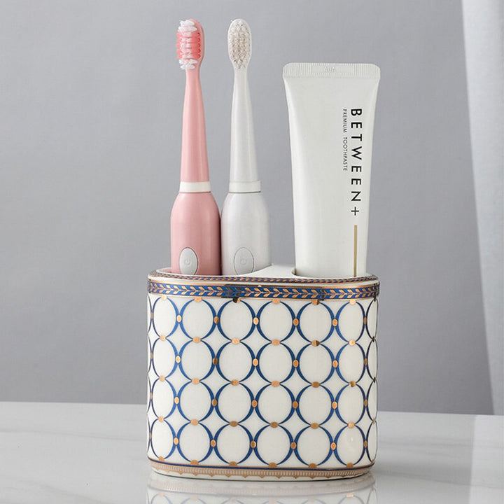 Luxurious Art Deco Bathroom Accessory Holder-Orizon Depot
