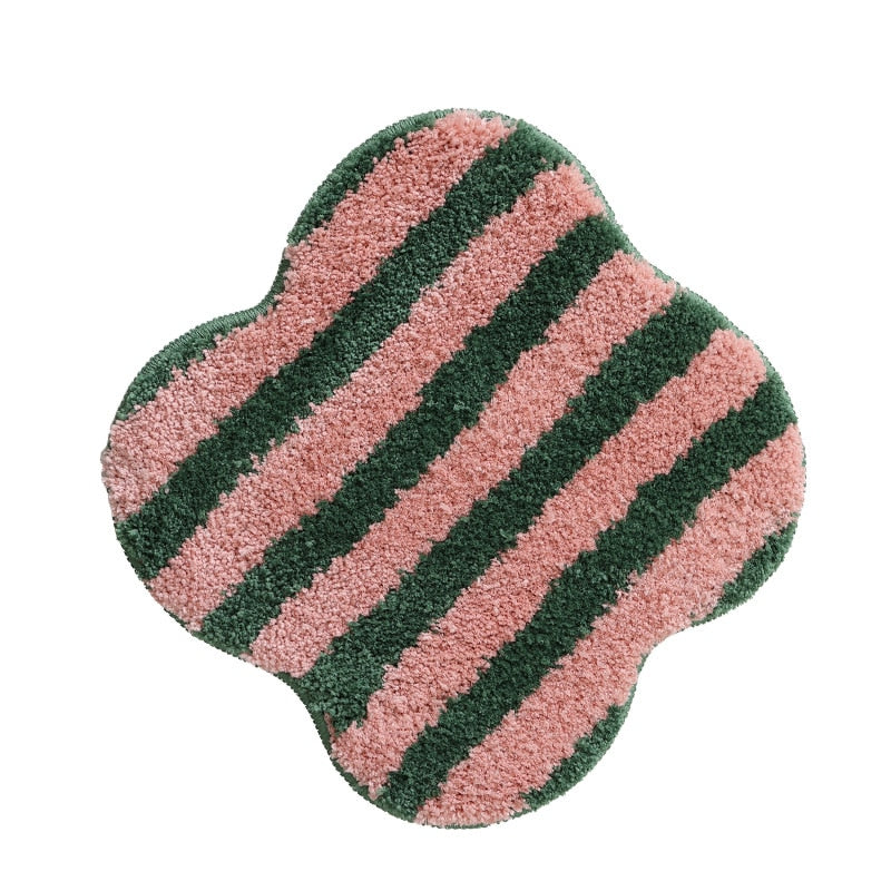 Quilted Striped Chair Cushion for Comfort and Style-Orizon Depot