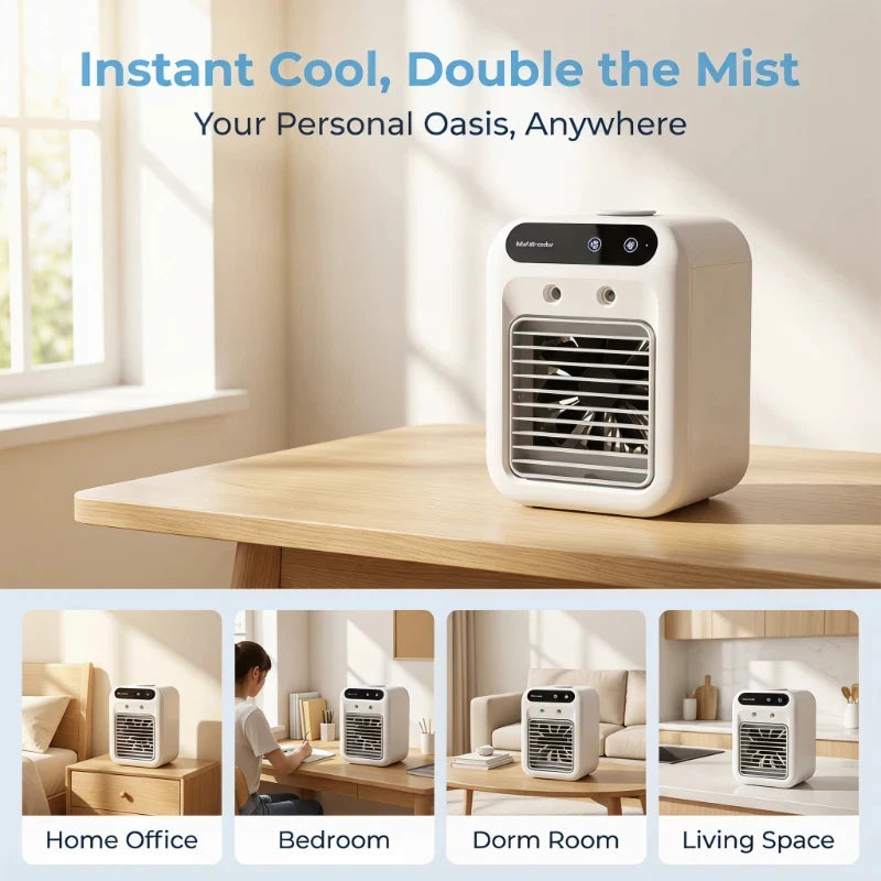 Multifunctional Rechargeable Mini Spray Cooling Fan