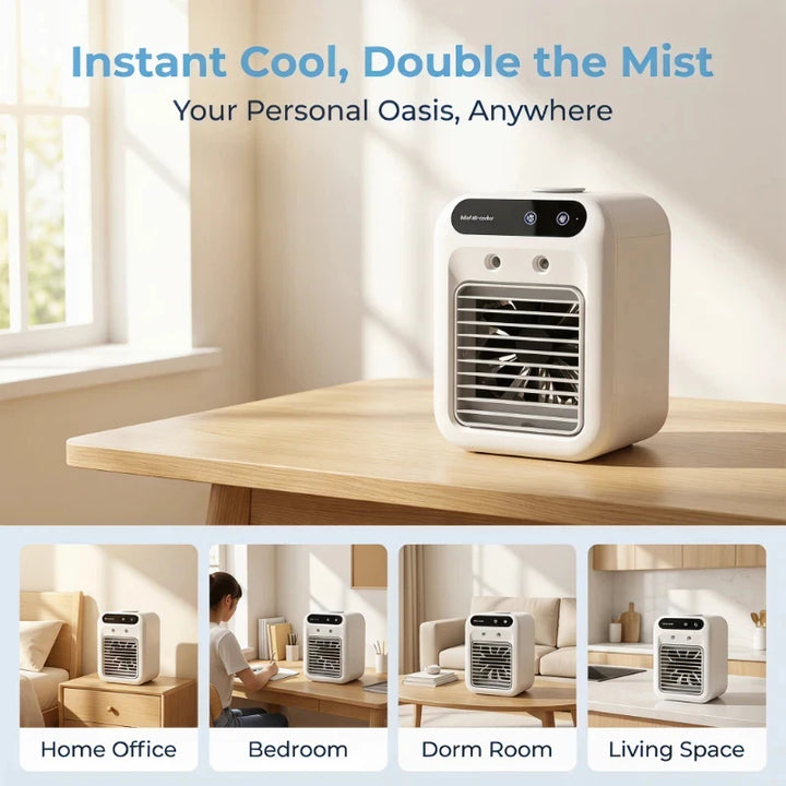 Multifunctional Rechargeable Mini Spray Cooling Fan