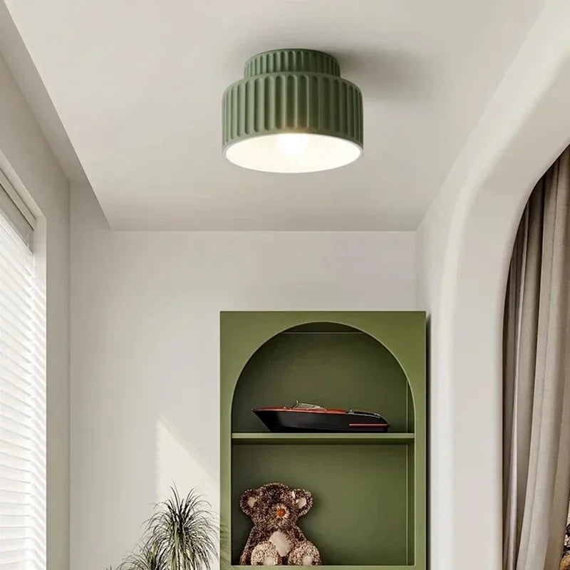 Sculptural Ripple Ceiling Light | Elegant Design, Soft Glow