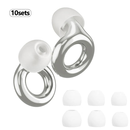Ear Plugs for Noise Reduction and Sleeping - Indoor & Outdoor Use