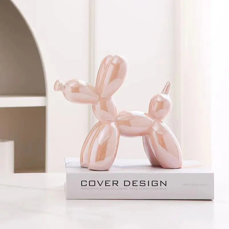 Small Balloon Dog Sculpture - Perfect Home Decor for Dog Lovers-Orizon Depot