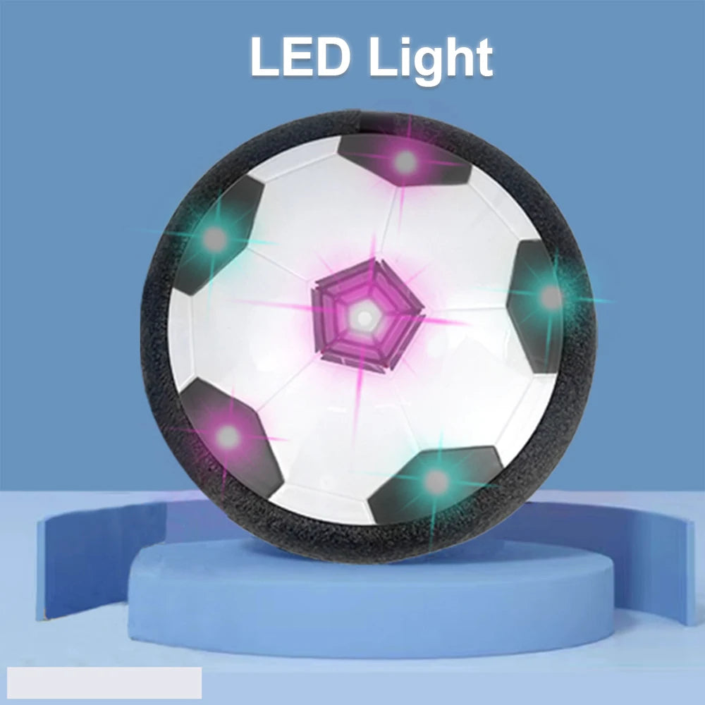 LED Hover Soccer Ball - Air Power Training Toy for Indoor/Outdoor Play