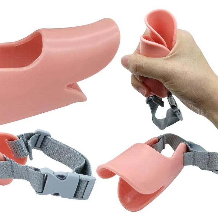 Adjustable Silicone Duckbill Dog Muzzle for Small and Large Dogs-Orizon Depot