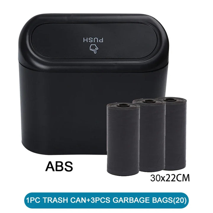 Keep Your Vehicle Spotless with a Compact Leak-Proof Car Trash Can