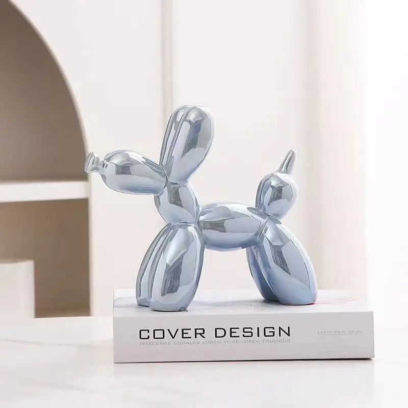Small Balloon Dog Sculpture - Perfect Home Decor for Dog Lovers-Orizon Depot