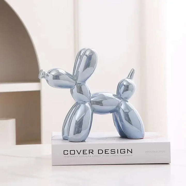 Small Balloon Dog Sculpture - Perfect Home Decor for Dog Lovers-Orizon Depot