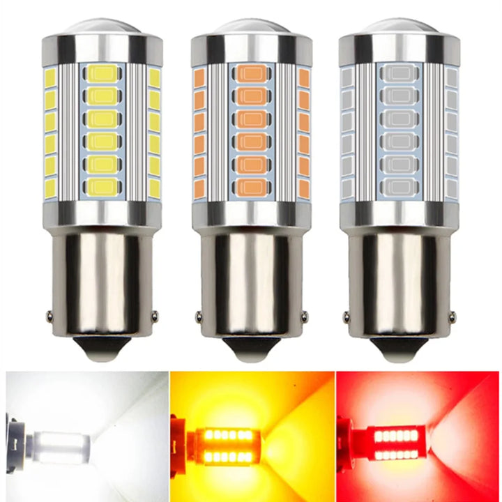 1 PCS 1156/1157 LED Signal Light Bulb 12V 7000K White