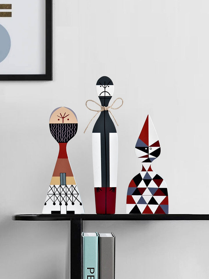 Handcrafted Wooden Figurines - Unique Art for Home Decor-Orizon Depot