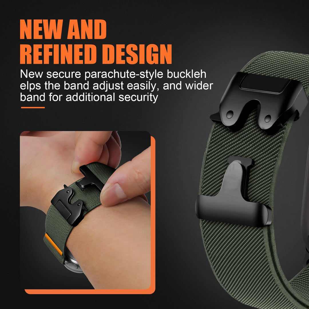 Nylon Parachute Band – Apple Watch Ultra Accessories iWatch SE Series
