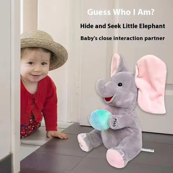 Interactive Singing Elephant Plush Toy for Babies - Soothing Gift