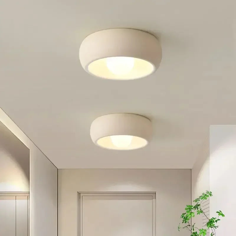 Modern Minimalist Circular Ceiling Light | Flush-Mount Fixture