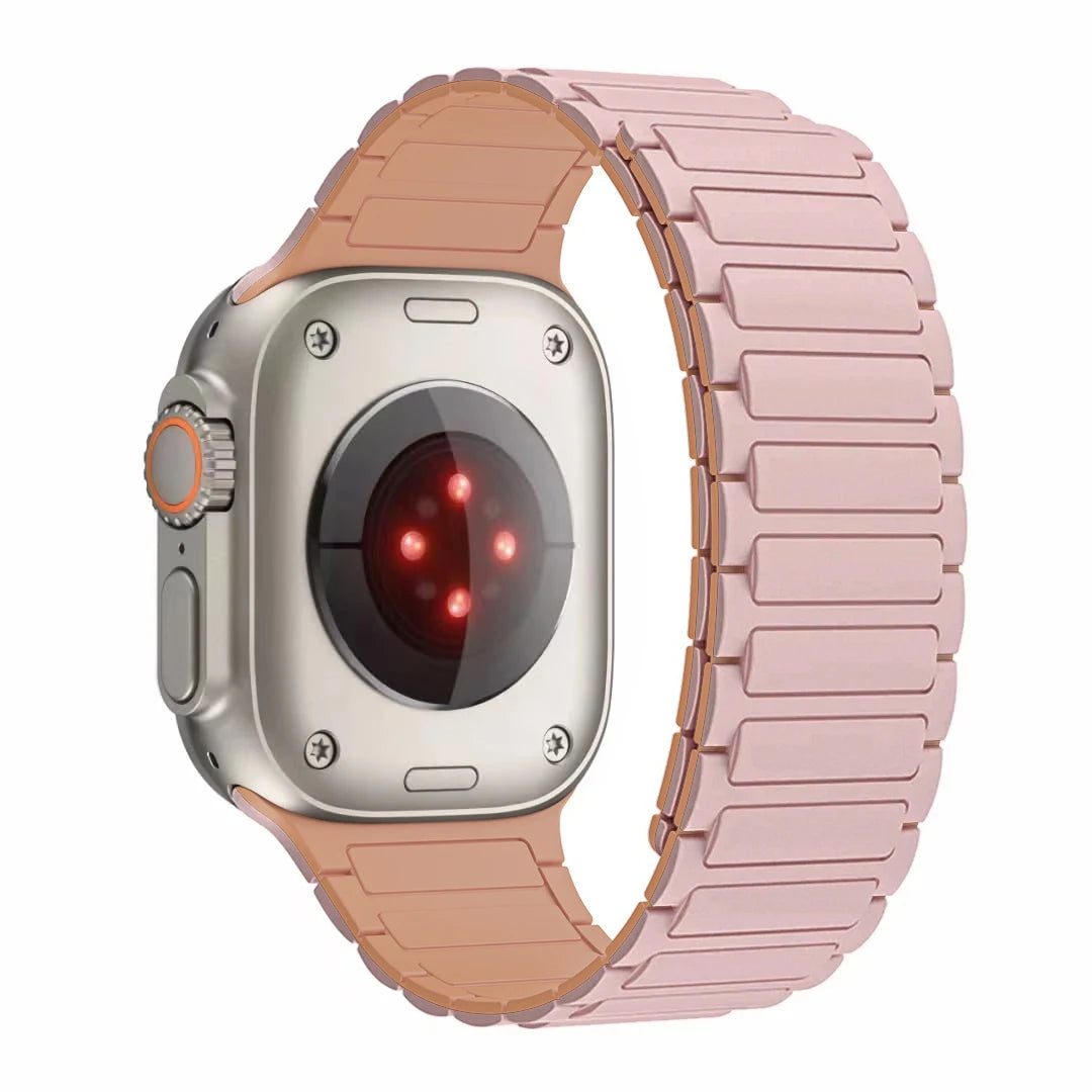 Men's Silicone Strap for Apple Watch Ultra Accessories