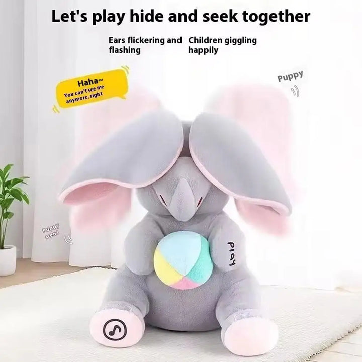 Interactive Singing Elephant Plush Toy for Babies - Soothing Gift